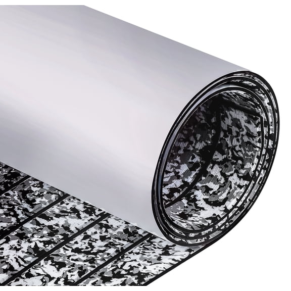 AbahubFit Camouflage EVA Foam Boat Flooring 96"x45.6"/36"/28.8"/16.8", 48"x16.8", Self Adhesive Non-Slip for Motorboat Kayak Surfboard SUP
