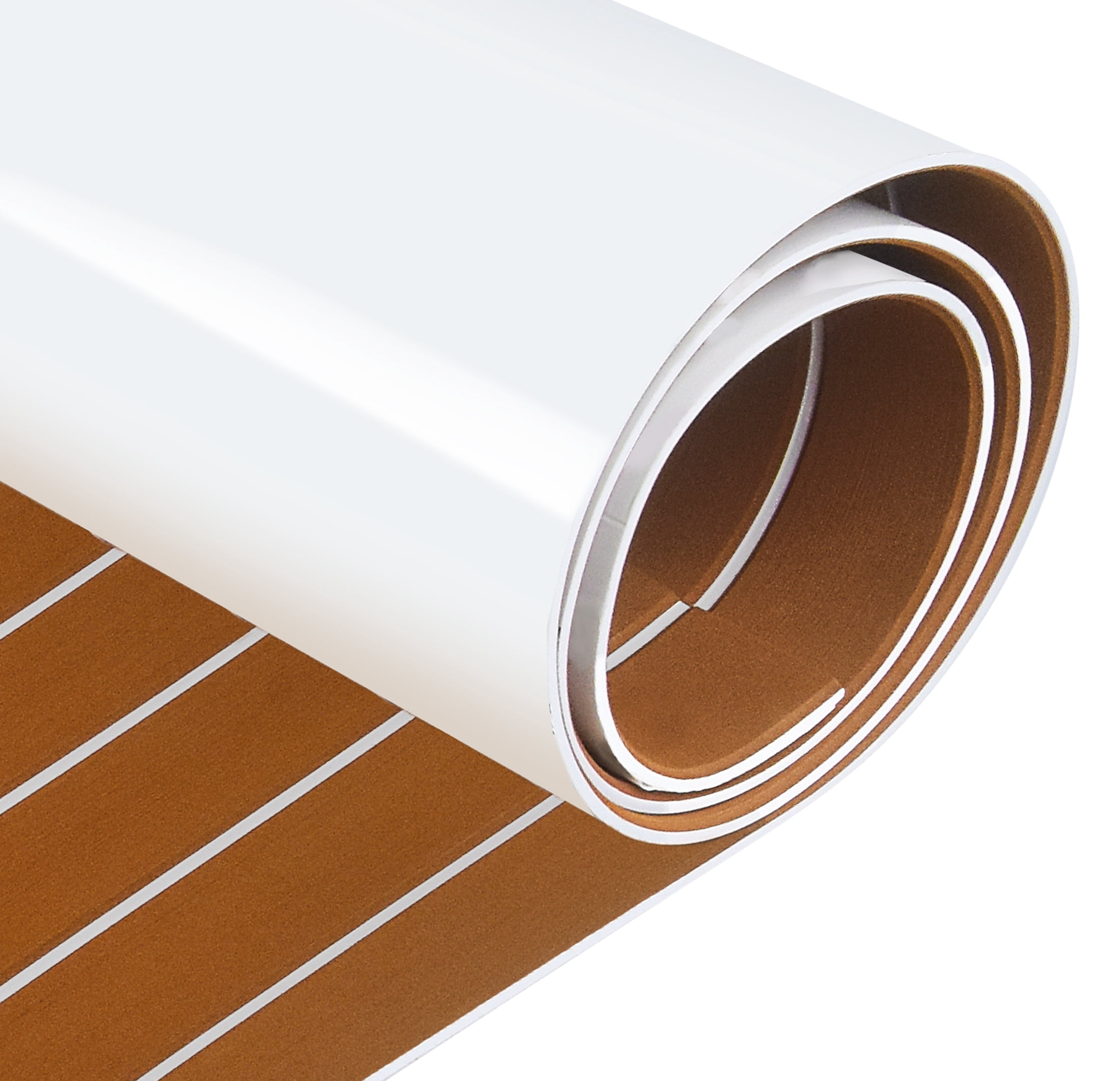 AbahubFit EVA Foam Boat Flooring 96"x45.6"/36"/28.8", 48"x16.8", Self Adhesive Non-Slip Marine Deck Mat for Motorboat Kayak Surfboard SUP