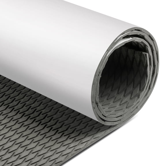 AbahubFit EVA Foam Boat Flooring 96'' x 38'', Non-Slip Self-Adhesive Decking Carpet for Motorboat Kayak Surfboard SUP
