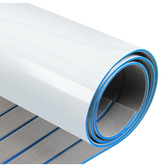 AbahubFit EVA Foam Boat Flooring 96"28.8", Self Adhesive Non-Slip Marine Deck Mat for Motorboat Kayak Surfboard SUP