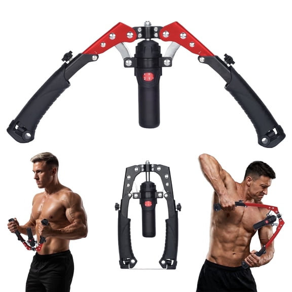 AbahubFit Twister Arm Exerciser, 22-440lbs Hydraulic Power Chest Expander, Adjustable Home Gym Equipment for Upper Body Strength Training