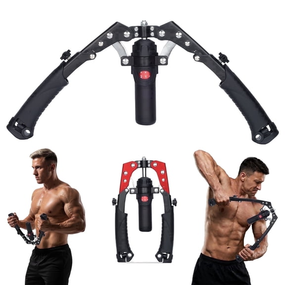 AbahubFit Twister Arm Exerciser, 22-440lbs Hydraulic Power Chest Expander, Adjustable Home Gym Equipment for Upper Body Strength Training
