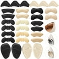 thumbnail image 1 of Abaima 20 Pairs Heel Cushion and Front Insoles for Loose Shoes, High Heel Cushion Pads, Adjustable Toe Filler Inserts, Heel Grips Liner Insert for Female Women Men Prevent Heel Slip and Blister, 1 of 7