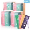 thumbnail image 1 of Abaima 200 Count Individually Wrapped Dental Floss Picks for Adults & Kids, Mint Flossers Singles Bag for Travel, Oral Hygiene Essentials for Adults Kids, Office Hotel Restaurant Clean Teeth, 1 of 7