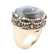 Abalone Abby Ring