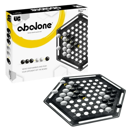 Abalone Marble Strategy Game Classic 2-Player Game for Ages 8+