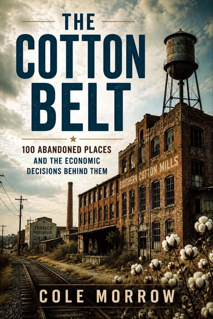 Abandoned America The Cotton Belt: 100 Abandoned Places and the Economic Decisions Behind Them, (Paperback)