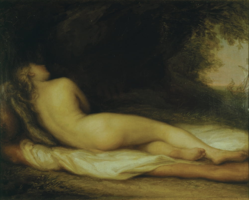Abandoned Arianna (Arianna Abbandonata) Canvas Art -  (36 x 24)