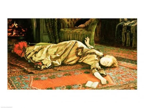Abandoned Canvas Art - James Jacques Joseph Tissot (24 x 18)