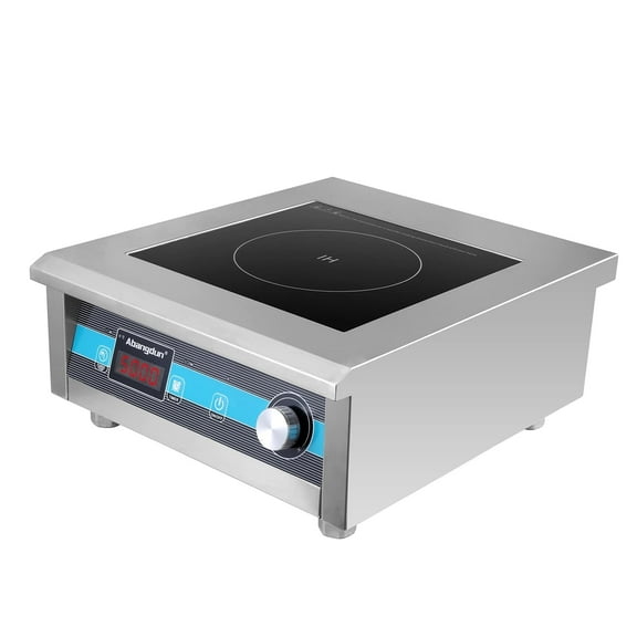 Abangdun Induction Cooktop 5000W/190V~275V 2026 New Commercial Grade Range Countertop Burners 18 Hours Timer Hot Plate for Kitchen