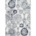 thumbnail image 1 of Abani Arto 7'9"W x 10' 2"D ART100A Medallion Distressed Ivory and Blue Area Rug, 1 of 5