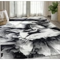 thumbnail image 1 of Abani Arto Collection Area Rug Mid Century Modern Bedroom Living Room Decor Floor Rug 6 x 9 Grey, 1 of 6