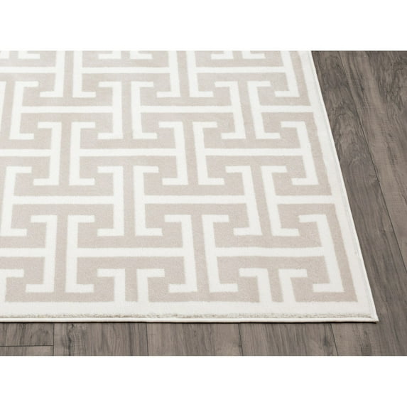 Abani Arto Collection Contemporary 3D Geometric Area Rug 5'3" x 7'6" 5' x 8'