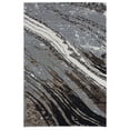 thumbnail image 1 of Abani Aspen Collection ASP160A Contemporary Gray Marble Area Rug, 1 of 6