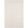 thumbnail image 1 of Abani Cozy Beige Solid Striped Area Rug 9x12, 1 of 8