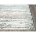 thumbnail image 1 of Abani Laguna Grey Pink Drip Lines 4' x 6' 4' x 6', 1 of 5