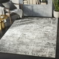 thumbnail image 1 of Abani Luna Collection Abstract 6' x 9' Grey Cream Modern Area Rug, 1 of 5