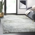 thumbnail image 1 of Abani Luna Collection Fireworks Grey Gold Modern Luxury 8' x 10'Area Rug, 1 of 2
