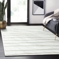 thumbnail image 1 of Abani Luna Collection Lines 5' x 8' Grey Gold Modern Area Rug, 1 of 5