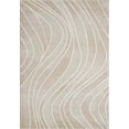 Abani Plush Deco Abstract Washable Area Rug 6x9 Cream Ivory Modern ...