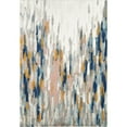 thumbnail image 1 of Abani Porto Contemporary Abstract Area Rug Orange 6' x 9' N/A 6' x 9', 1 of 5