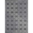 thumbnail image 1 of Abani Quartz 4'W x 6'D QRZ180A Grey White Traditional Moroccan Trellis Area Rug, 1 of 7