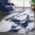 thumbnail image 1 of Abani Regal Collection Elegant Modern 8' x 10' Grey Blue Abstract Area Rug, 1 of 1