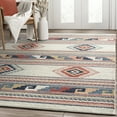 thumbnail image 1 of Abani Sedona Collection Area Rug Mid Century Modern Bedroom Living Room Decor Floor Rug 8 x 10 Cream, 1 of 8
