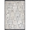thumbnail image 1 of Abani Viva Grey Moroccan Tribal Area Rug 6x9 Diamond Pattern, 1 of 3