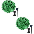 Abastado 2 Pack Outdoor Solar String Lights, 100 LEDs 8 Lighting Modes