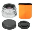 Abastado 25mm F1.8 Mirrorless Camera Lens M4/3 Mount for Olympus E M5 E