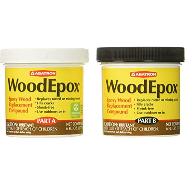 Abatron WEAB6OR Woodepox Kit, 12 Oz