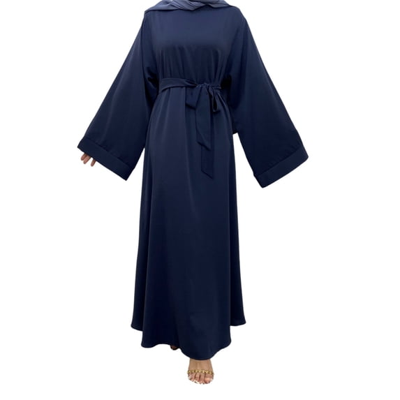 Abaya Dress for Elegant Turkish Dubai Women's Dress with Intricate Beading and Heavy for Occasions