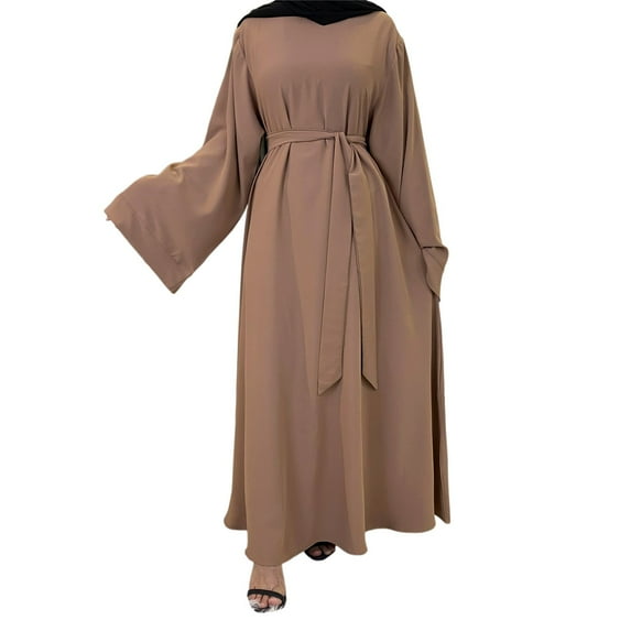 Abaya Dress for Elegant Turkish Dubai Women's Dress with Intricate Beading and Heavy for Occasions