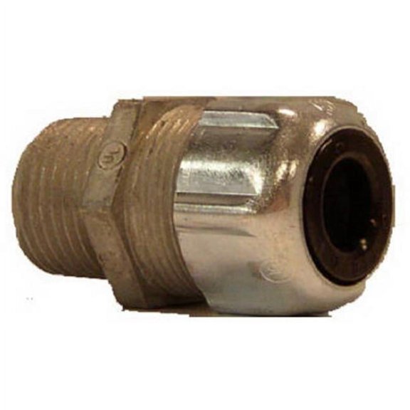 THOMAS & BETTS 1/2-Inch Strain Relief Connector, Liquidtight 2521