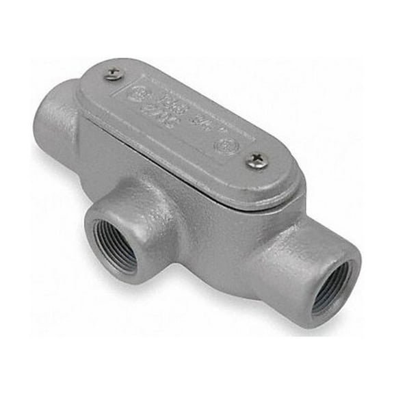 Abb Installation Products Conduit Outlet Body,Iron,Trd Sz 3/4in T27CG-TB