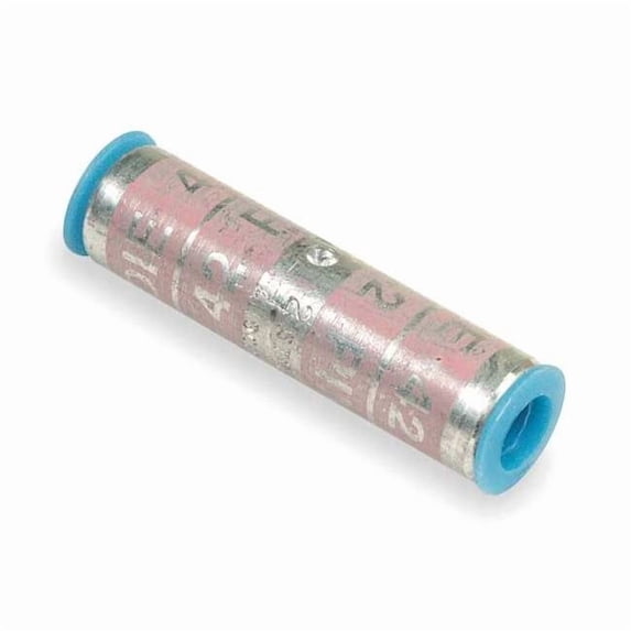 Abb Crimp Wire Connector, 2 AWG Max, Pink, None Insulation, 35 kV 60516