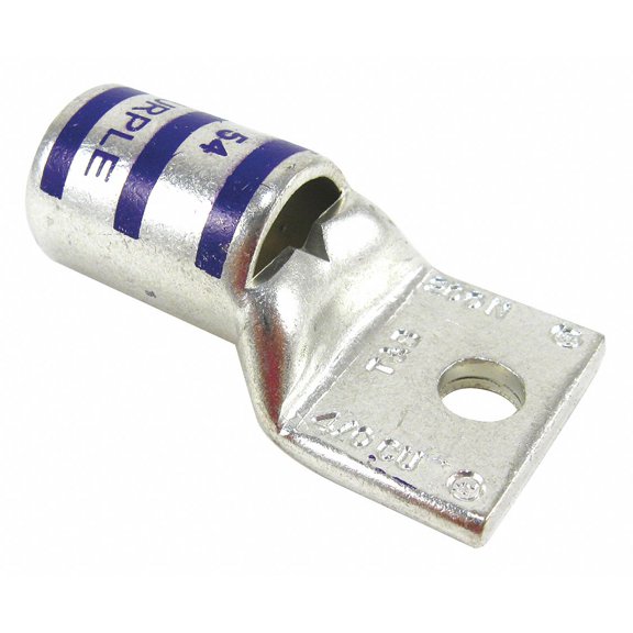 Abb Installation Products OneHoleLugCmprsnConn,STD,Purple,54  54170