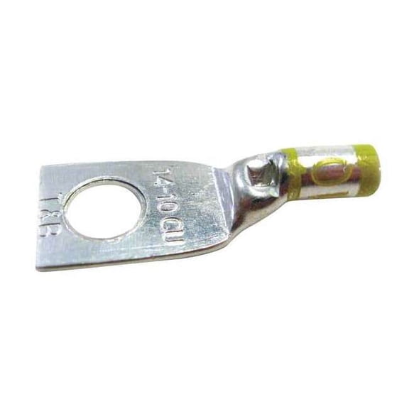 Abb OneHoleLugCmprsnConn,STD,Yellow 54101