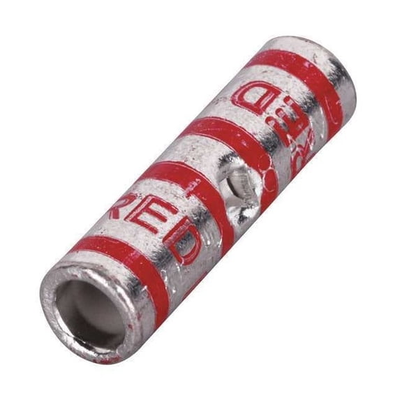 Abb Splice Wire Connector, 350 kcmil Max, Red, None Insulation, 35 kV 54515