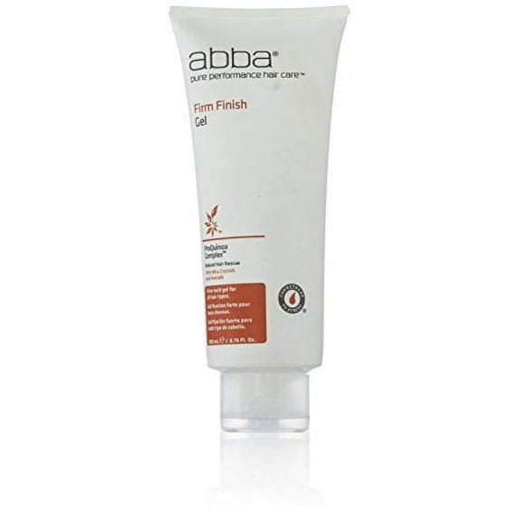 Abba Firm Finish Styling Gel for All Hair types, 6.76 oz