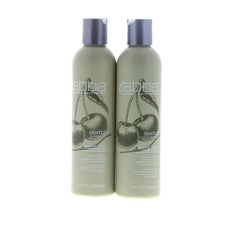 Abba - Gentle Shampoo - Cherry Bark - 8oz Abba - Gentle Shampoo - Cherry Bark - 8oz