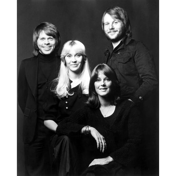 Abba In 1980.. Courtesy Csu Archives Everett Collection History (24 x 36)
