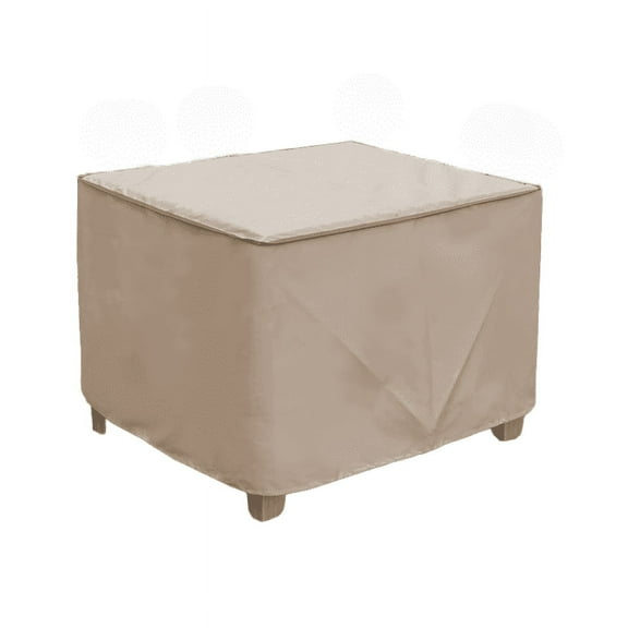 Abba Patio 26"x26"x18" Heavy Duty Waterproof Patio Table Cover, Square, Brown