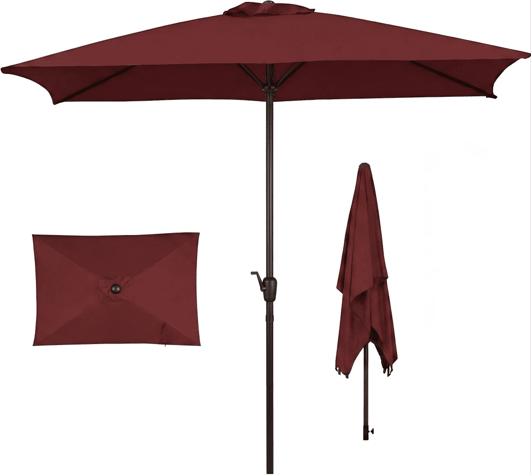 amazon patio umbrella 11 ft Amazon.com : Sunnyglade 11Ft Cantilever Patio Umbrella Deluxe Offset  Umbrella 360Rotation & Integrated Tilting System Heavy Duty Patio Hanging  Umbrella for Market Garden Deck Pool Backyard Patio (Red, 11 ft) : Patio,