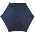 thumbnail image 1 of Abba Patio 7.5ft Lyon Outdoor Patio Umbrella Cover Replacement w/ 6 Sturdy Ribs, Dark Blue, 1 of 6