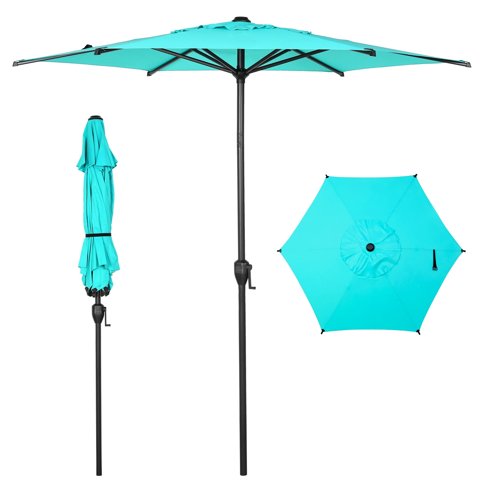 aloha patio umbrella LEI JDubs Racing - 24/36V Farbe:Matte Meteorite / Aura 2526-snowboards-kids 7.2ft(maximum) Canopy Diameter