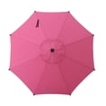 thumbnail image 1 of Abba Patio 9ft Lyon Outdoor Patio Umbrella Cover Replacement, 8 Ribs, Pink, 1 of 5