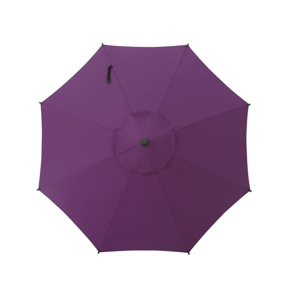 Abba Patio 9ft Lyon Outdoor Patio Umbrella Cover Replacement, 8 Ribs, Purple