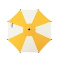 thumbnail image 1 of Abba Patio 9ft Lyon Outdoor Patio Umbrella Cover Replacement, 8 Ribs, Yellow & Cream, 1 of 5